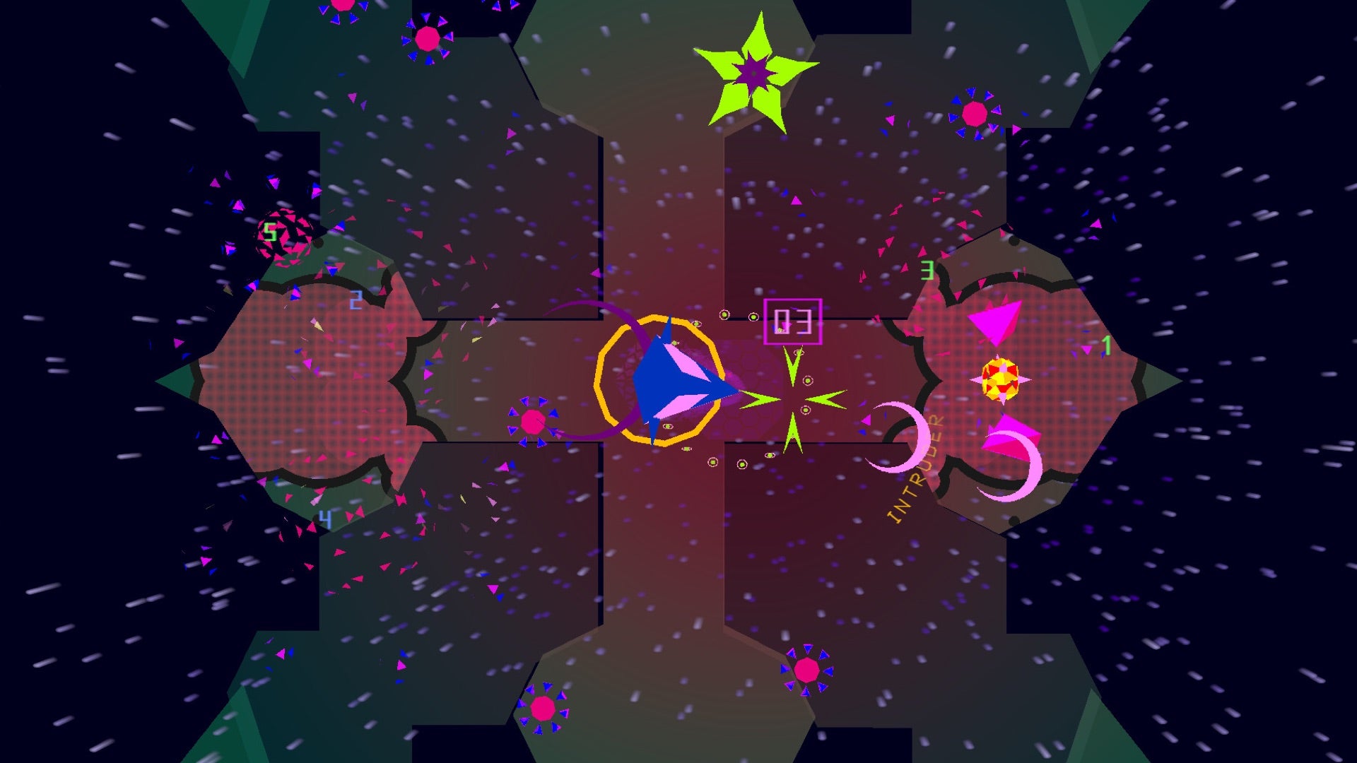 Jeff Minter's latest is a "reimagining" of unreleased '80s arcade game